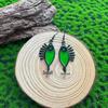 Vintage Green Fish Pendant Earrings for Women - Cute and Stylish Retro Accessories for Parties