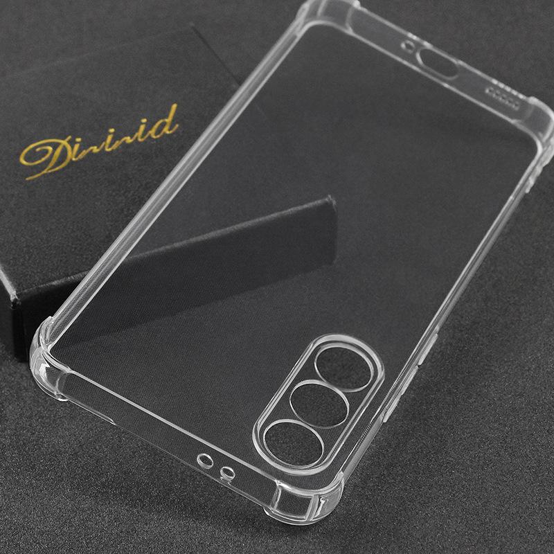 Applicable to Meizu 21 four-corner anti-drop mobile phone case, Meizu 21pro airbag transparent tpu1.5mm thickened protective case