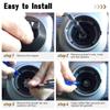 Felt Washer Replacement for Breville Espresso Machine Grinder BES870, BES878, BES880, BES980, BES990, BCG600, BCG820, Felt Washer Lower Burr Wool