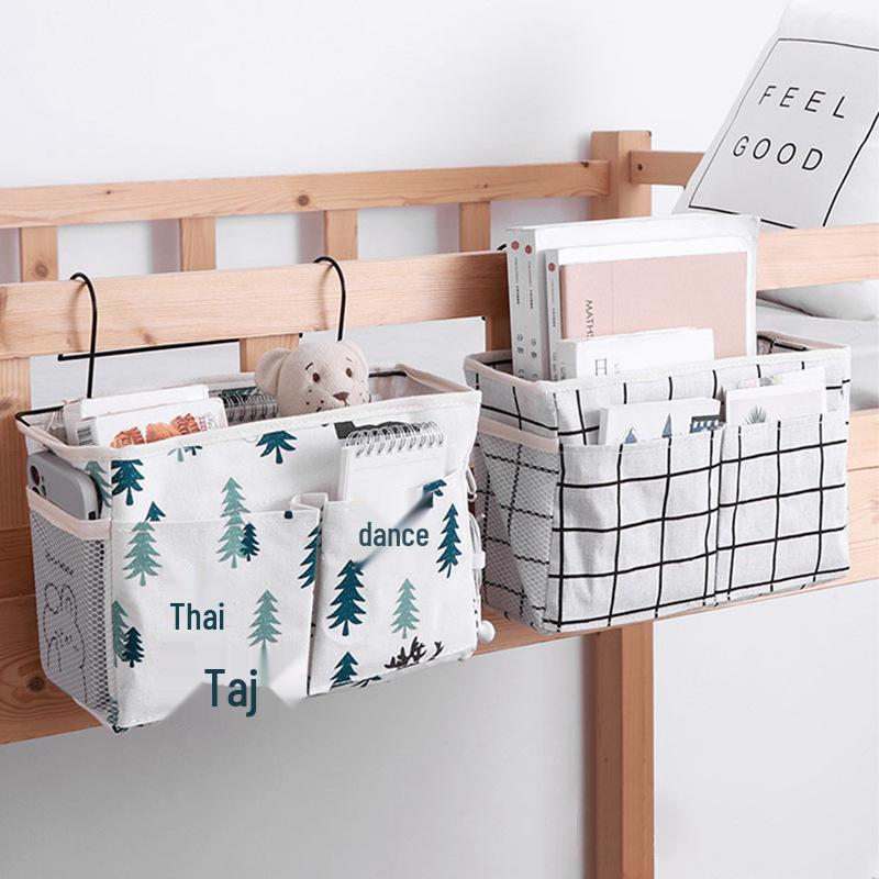 Cross-Border Bedside Hanging Storage Bag for Dormitories and Students