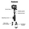 Motorcycle Handlebar Mount Mirror Holder Bicycle Mount For GoPro 13 12 11 10 9 Insta360 SJCAM DJI Osmo Action Camera Accessories