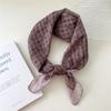 58 Floral Cotton Linen Scarf: Korean Ditsy Print Neckerchief for Spring, Summer, Autumn - Versatile Headband and Headscarf