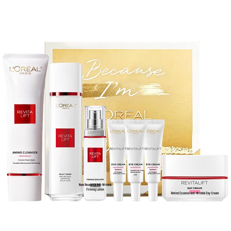 Подарочный набор L Oréal Revitalift для ухода за кожей против старения