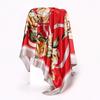Women's Baotou Artificial Silk Satin Silk Scarf 90cm Printing Square Scarf Silk Scarf