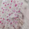Fruit 5D Nail Art Sticker Apple Strawberry Cherry Love Hearts Bowknot Stars Cartoon Butterfly Manicure Decal DIY