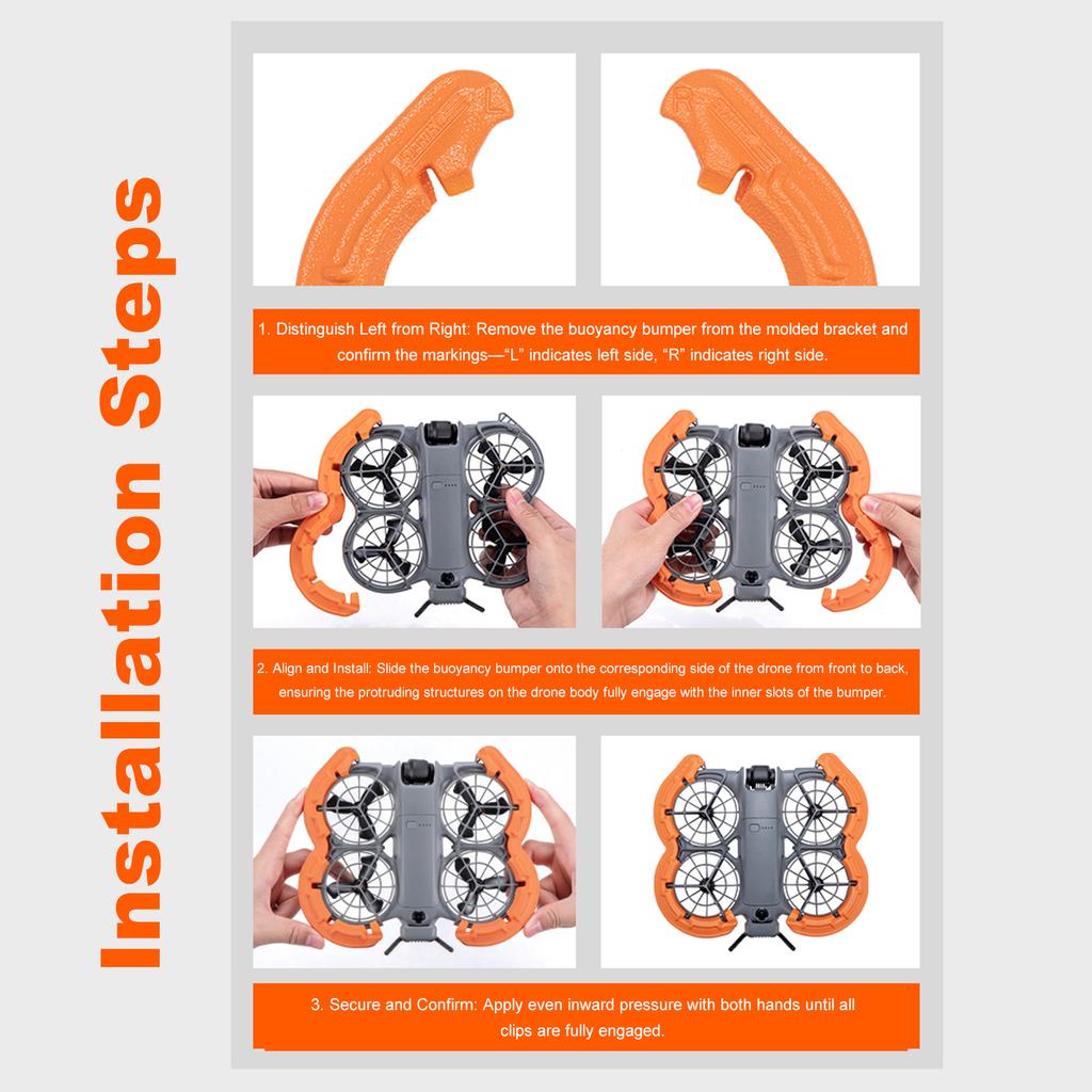 Propellers Protective Cover for DJI Neo 2 Drone Drone Protector Bumper Rings Propeller Protection Cover Drone Accessories