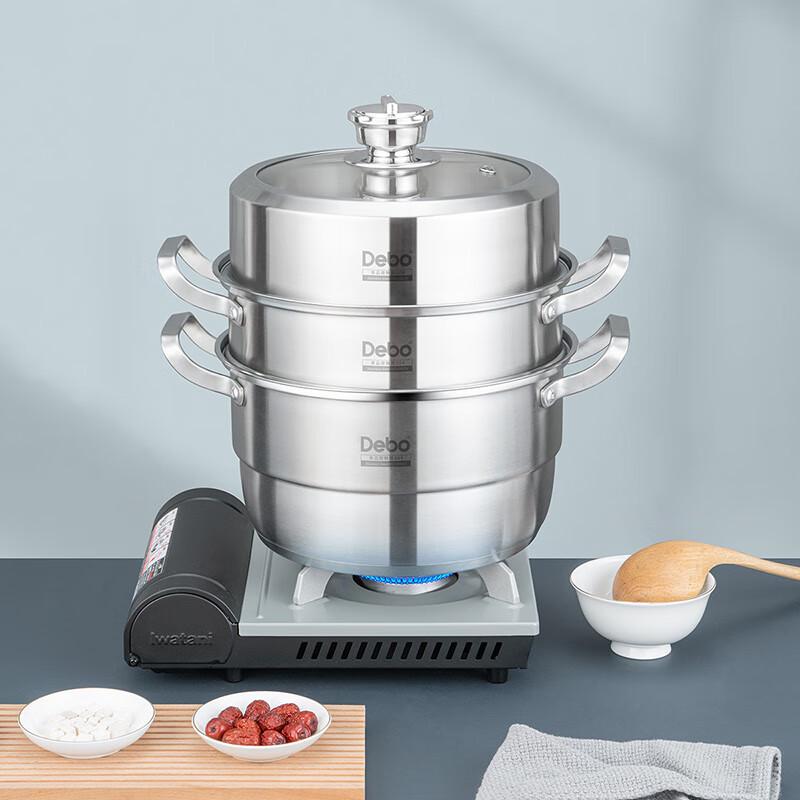 Debo Müller 3-Layer Stainless Steel Steamer