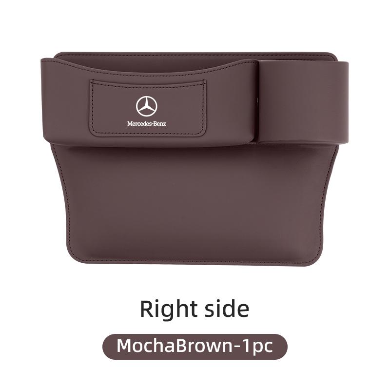 FIQ4 2025 Hot Car Seat Gap Storage Box Car Crevice Storage Box Seat Organizer For Mercedes Benz AMG A C E Class C180 C200 C260 C300 W