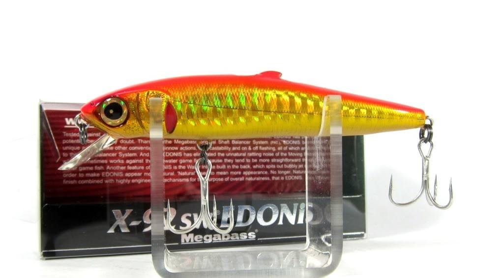 

Плавающая приманка Megabass Edonis X 92 SW GG Розовая спинка Золотая (2035 год)