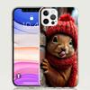 Animal Squirrel Phone Case for Apple iPhone 17 Air 16 15 Plus 14 + 13 Mini 12 11 Pro Max 7 8 SE 16Max Soft Shell Cover Coque 17