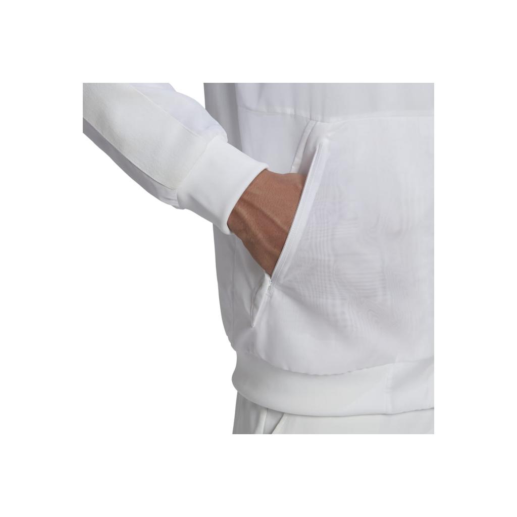 Adidas Uniforia Logo Fashion Simple Sports Jacket Men Jacket White FR4316