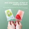 Reusable Ice Cream Popsicle Mold Creative Design Popsicle Mold Cube Tray Homemade Ice Box  Summer