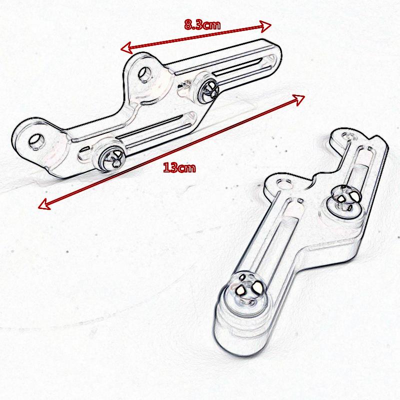 NC700X NC750X Windscreen Adjusters Airflow Adjustable Windscreen Wind For HONDA NC750 NC700 X NC 700 750 X 2012 2013 2014 2015