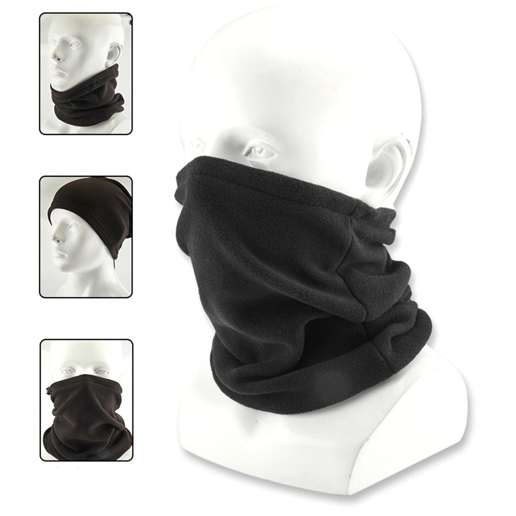Neck Gaiter Warmer Ski Scarf Windproof Mask Unisex Windproof Thick Fleece Neck Warmer Cold Weather Face Mask