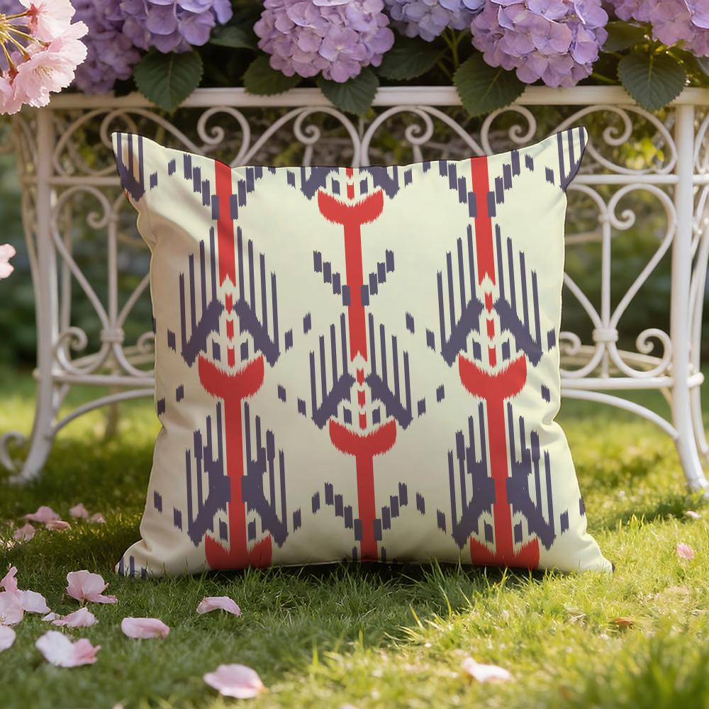 Povlak na polštář s originálním látkovým vzorem pro domácnost a auto: Oboustranné pro prémiové pohodlí