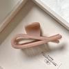 Simple Large Crab Hair Claw Clips Women Girls Matte Tortoiseshell Bow Ponytail Hair Clamps Barrettes Hairpins Hair Accessories