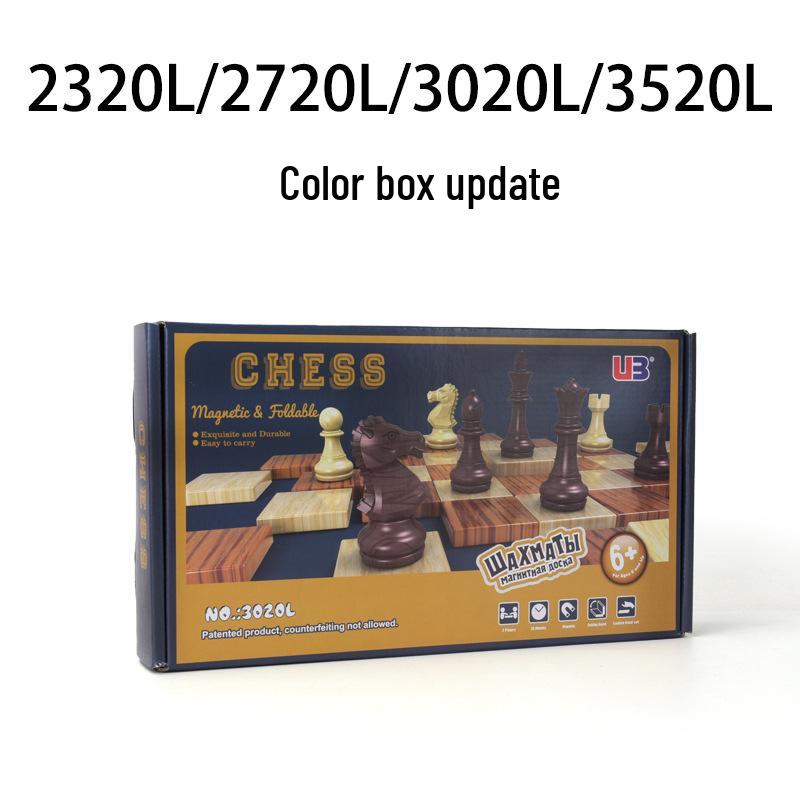 AIA U3 Gold & Silver Foldable Magnetic Chessboard - Intelligent Board Game