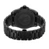 Gucci Orologio da uomo in acciaio inossidabile con quadrante nero YA136205