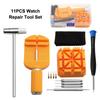 11-teiliges Uhrenreparaturwerkzeug-Set Uhrenarmband-Entfernung Einstellwerkzeug Reparaturset für Uhrenarmband-Einstellung und -Austausch