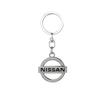 Wskpa9 Borsa Portachiavi Auto con Texture in Pelle Custodia Fibbia a Ferro di Cavallo Portachiavi Tappo Mozzo Auto Per Nissan Nismo Xtrail Qashqai J11 J10 Juke Note