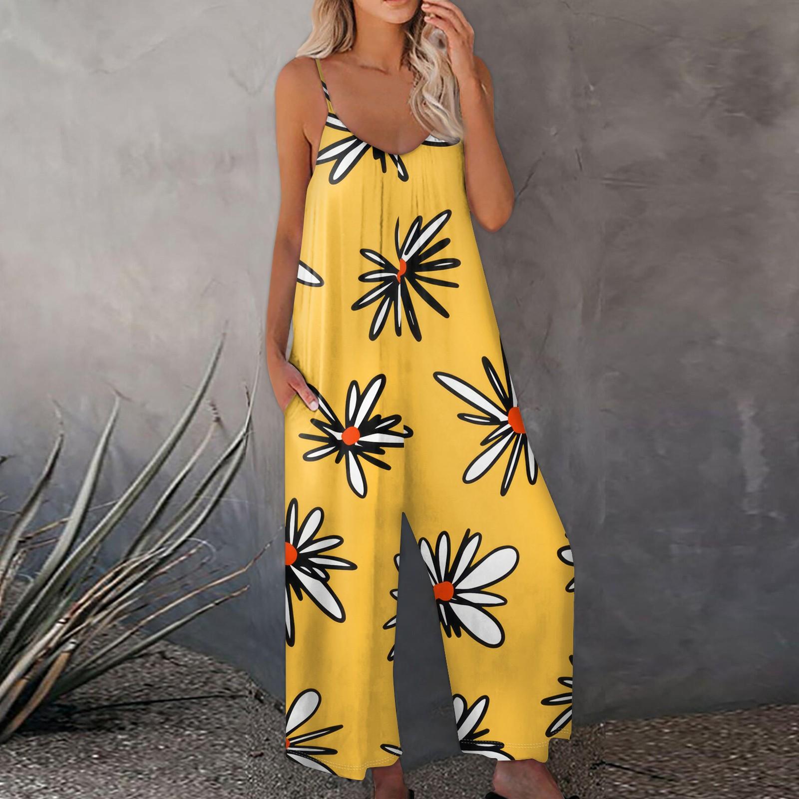 

Летние кружевные комбинезоны для женщин без рукавов комбинезон шорты летняя ночная рубашка XXL жёлтый