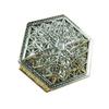 1Pc Vintage Creative Plastic Hexagon Candy Box for Wedding Chocolate Treat Gift Box Unique Party Favors Packaging