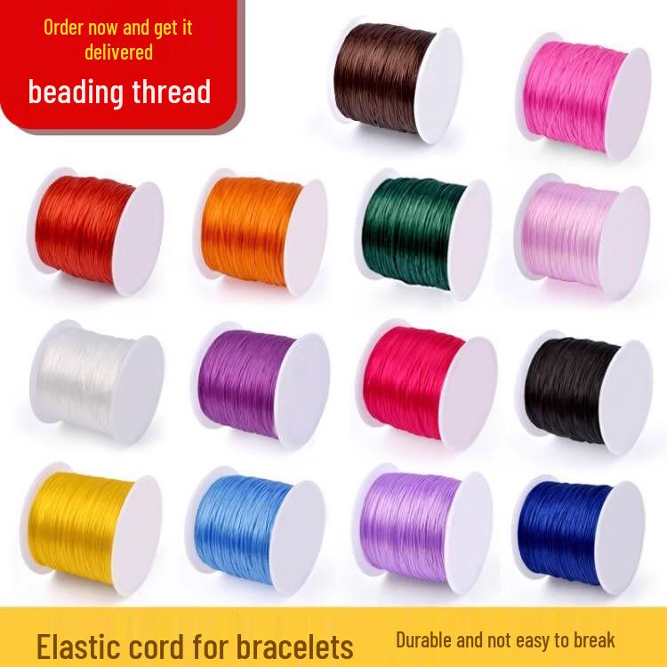 500m Roll Elastic Thread for Beading and DIY Projects
