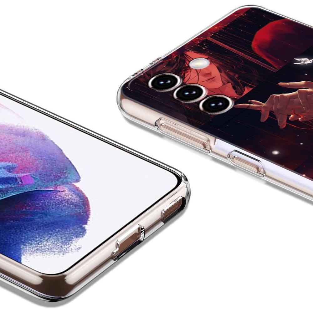 Himmelsamt Segen Chinesische Handyhülle Für Samsung Galaxy S23 Ultra S22 5G S20 S21 FE 5G S10E S9 S8 S10 Plus Klare Hülle