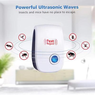 Plug In Ultrasonic Pest Repeller Non Toxic Safe Repels Mice Roaches Spiders For Home Kitchen Office Use