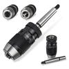 1-16mm Capacity Keyless Drill Chuck MT2 Arbor Taper Drill Chuck with Arbor  For Drill Machine