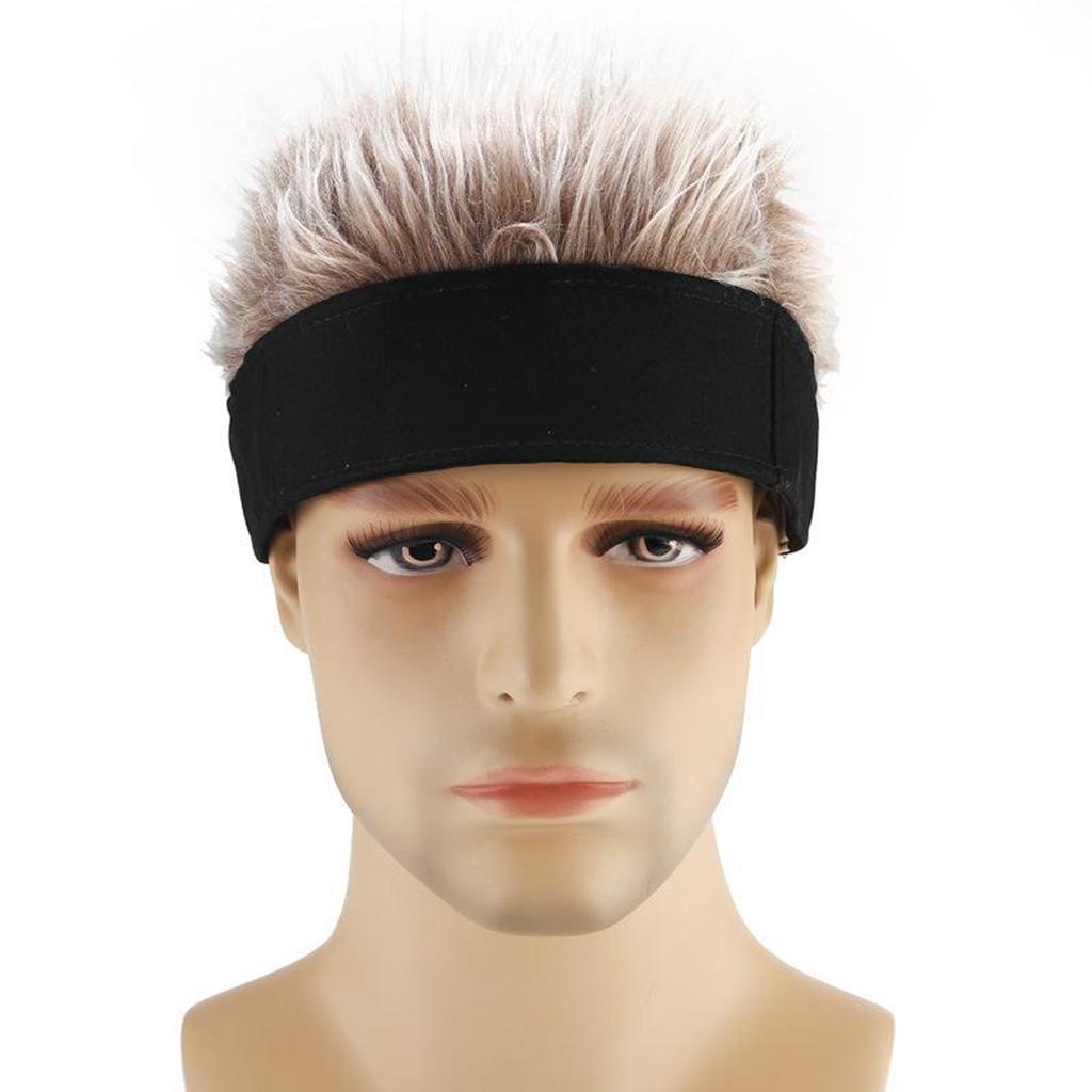 Flair Hair Beanie Hat Fake Wig 
