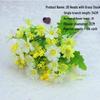 Fiori di Gigli Artificiali in Seta a Stelo Singolo per Decorazione Soggiorno o Tavola da Pranzo