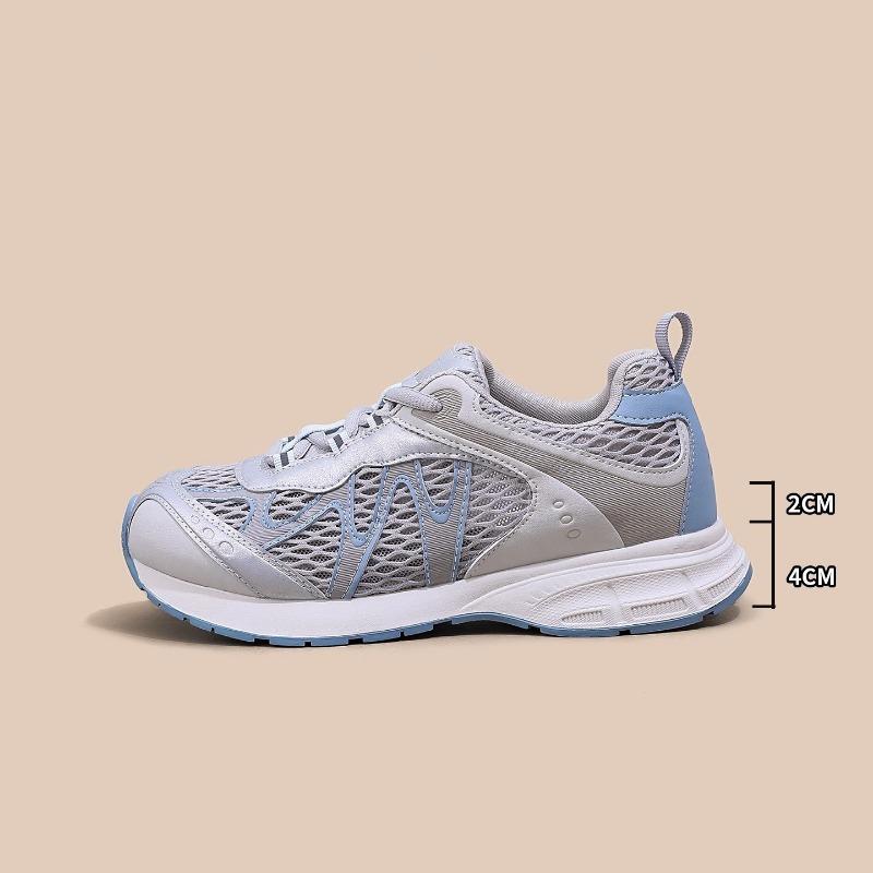 

Папины кроссовки женские новые летние универсальные сетчатые легкие спортивные и повседневные кроссовки для бега 40 синий