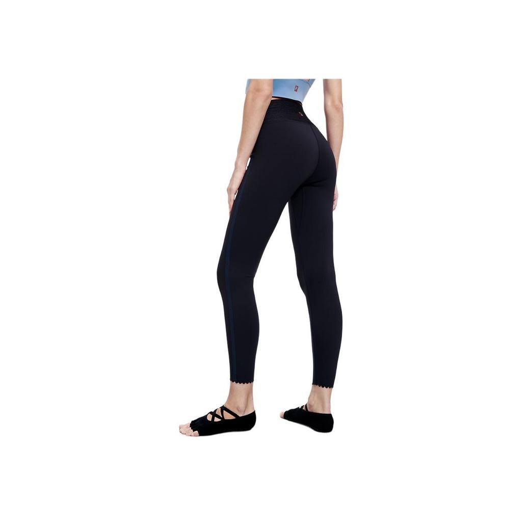 FILA Solid Color Slim Fit Sports Fitness Long Pants Women bottoms Dark-Blue A11W311606F-NV
