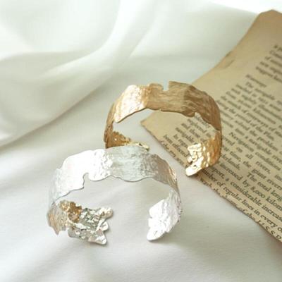Sudaon Gold Bracelet Women's Vacation Silver