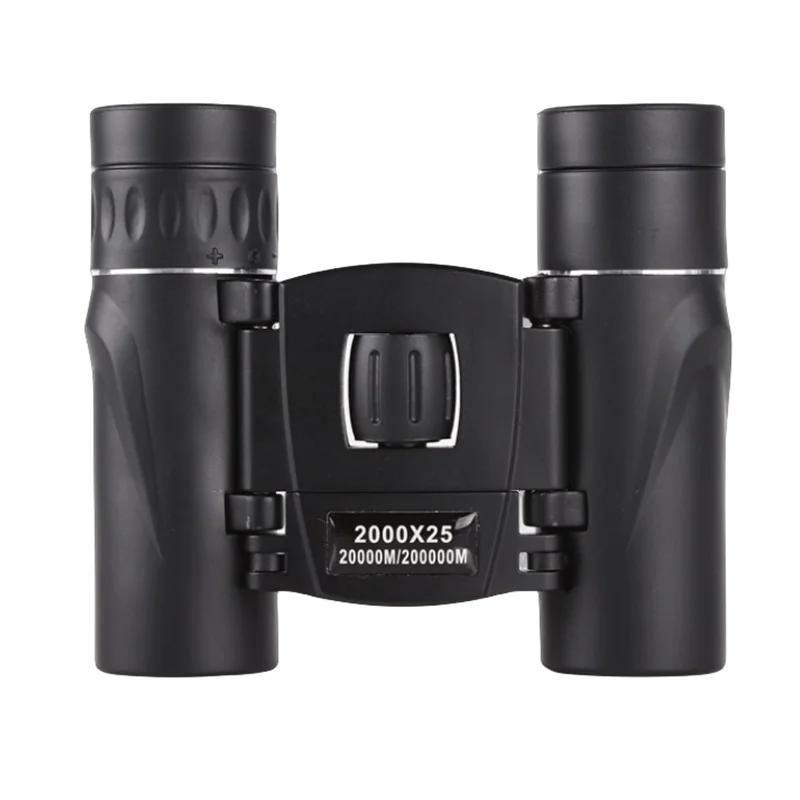 Binoculars High Magnification High-definition Low-light Night Vision Outdoor Travel Pocket Mini Portable Telescope 100/2000X25