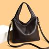 Vintage Women's Tote Bag Large Capacity Shoulder Crossbody Bag Commuter Underarm Bag