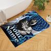 2pac Customize Text Carpet Design for Playrooms Living Rooms Balcony Hallway Anti-slip Rug Office Home Decor Best for Christmas