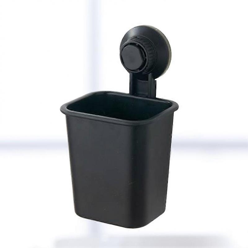 Black Bathroom Tooth Brush Holder Wall Mounted for Toothbrush Storage Organizer