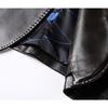 Leather Jacket Men's Autumn and Winter New Men's Soft Leather Suit Collar Jacket Jacket Men's Two-button Casual Leather Suit
