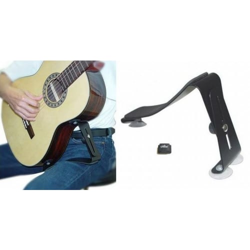 

No-brand guitar rest, guitar support for classical and acoustic guitars, with pick holder