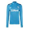 Castore Unisex Adult 2023/2024 Rangers FC Quarter Zip Training Midlayer