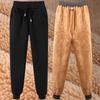 Northeast Women's Plus Size Thick Velvet Cuffed Sweatpants - Fashionable and Versatile for Autumn/Winter
