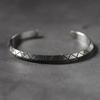 Half-Fold Square Open Bangle Bracelet Geometric Classic Punk Shape for Men Women Everyday Go Out Jewelry