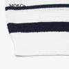 MO&Co. 2025 Summer French Style V-Neck Knit Polo Shirt