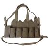 Rhodesian Bush War Magazine Chest Rig w/Grenade Pocket - Repro 56-7ZIF-UOBO