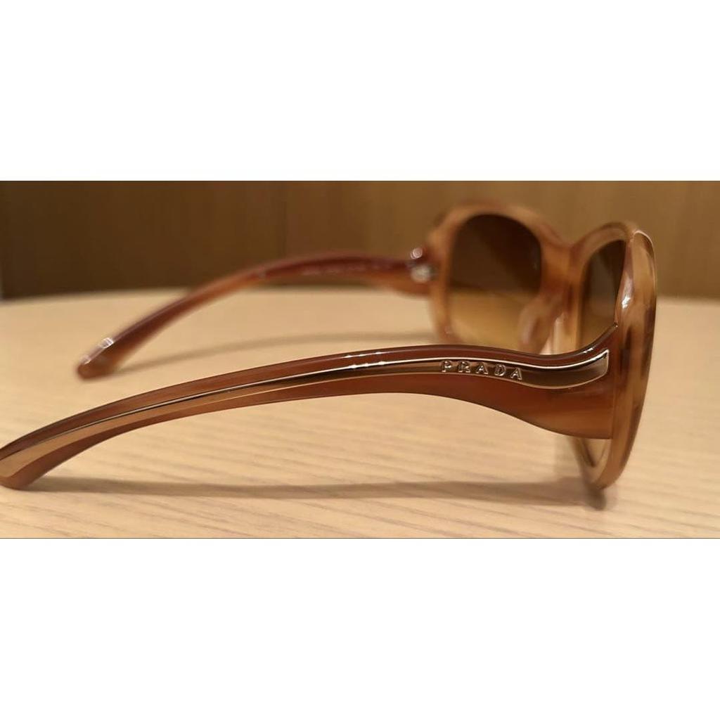 Used PRADA Sunglasses SPR09L Brown