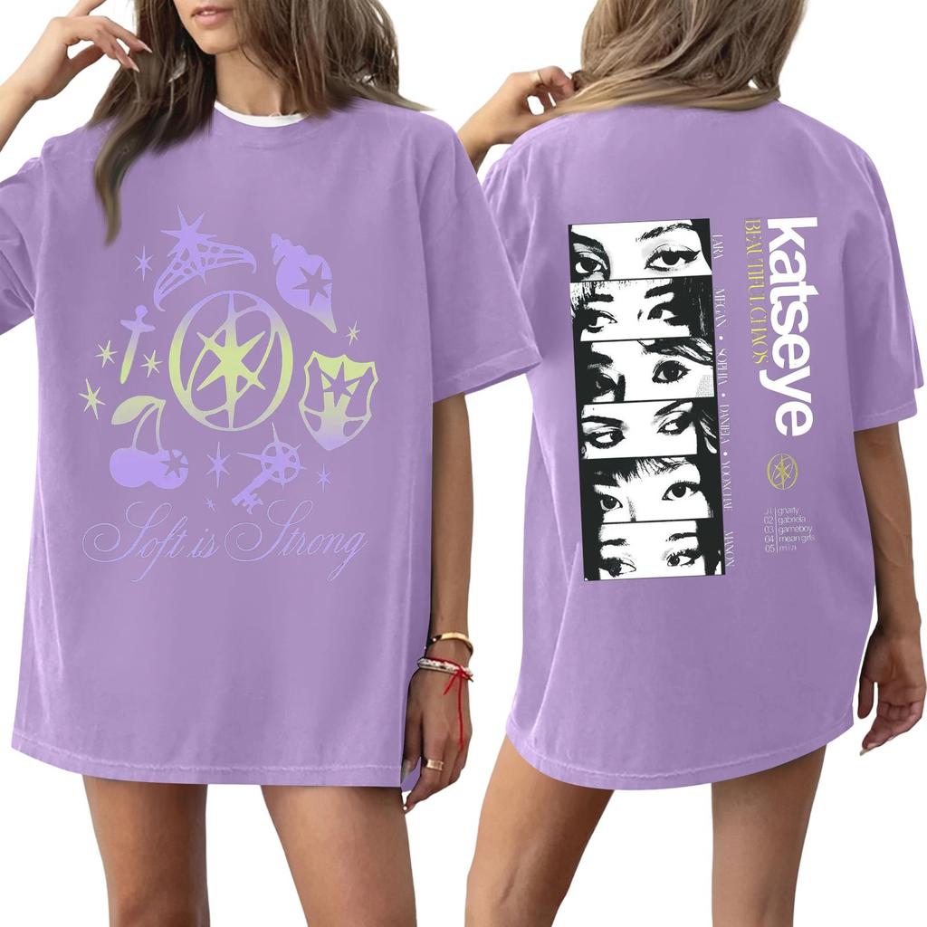 Women's Round Neck Printed Short-sleeved T-shirt Top