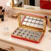 Cosmetic Storage Box With Strong Magnetic To Secure Eyeshadow Blush Highlighter Portable