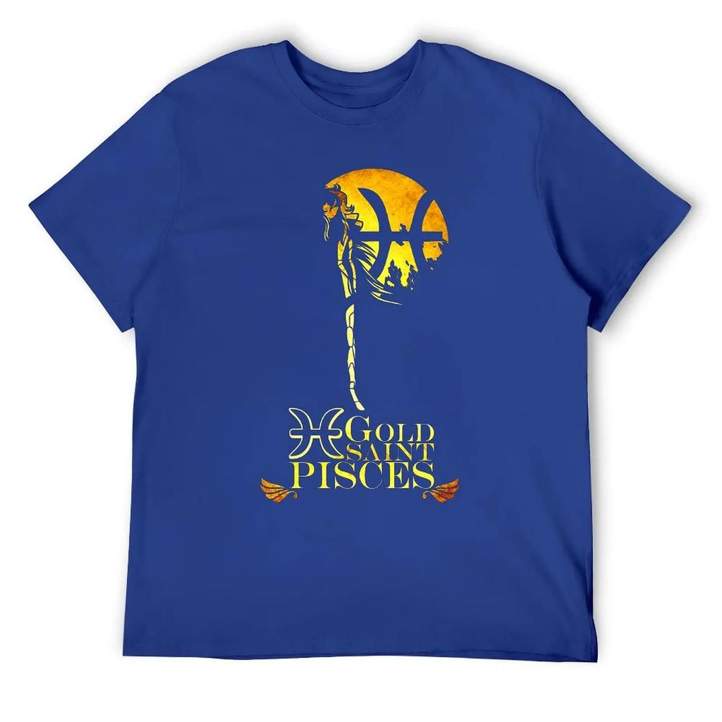 Pisces Twelve Constellation (1) T-shirt Round Neck Sports Top Tee Funny Leisure Nerd USA Size
